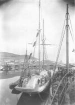 La Belle-Poule à Fécamp pendant son armement